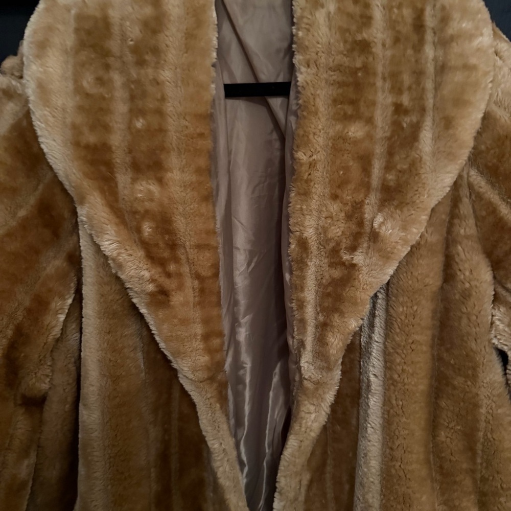 Mink faux fur jacket - Picture 4 of 5